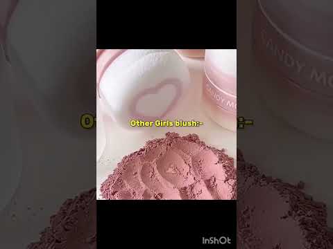 other girl's blush V's Army's blush #bts #fypシ #jk #shortsfeed