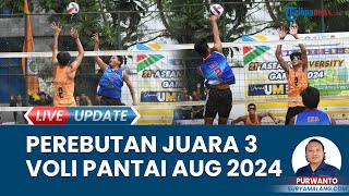 Ajang ASEAN University Games 2024 di UM Malang, Tim Voli Putra 2 Kalah dari Tim Thailand: Skor 2-0