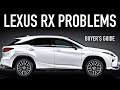2016 2022 Lexus RX Buyer S Guide Reliability Common Problems