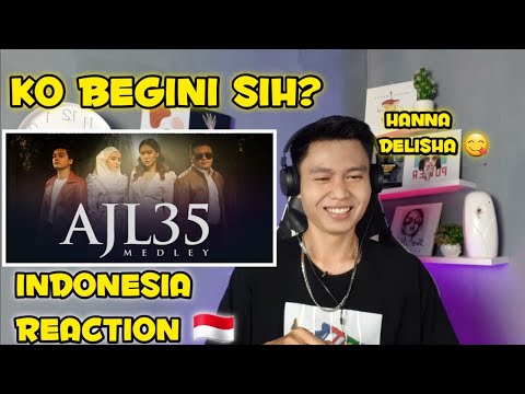 PERTAMA REACT AJL35 MEDLEY ! HANNAH DELISHA, AZMI SAAT, RAYSA RIZROSE & DEAN AIMAN ‼️