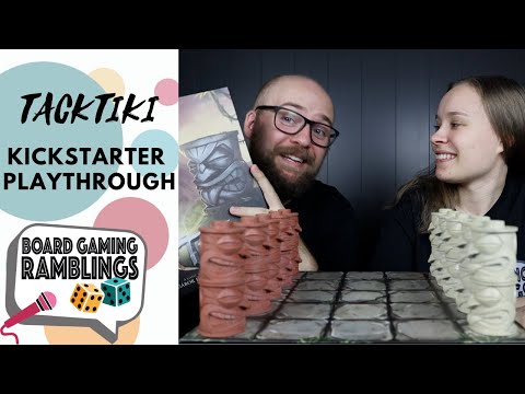 TacTiki Playthrough with Board Gaming Ramblings