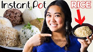 How to Make 5 Types of Instant Pot Rice PERFECTLY