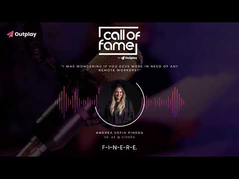 Andrea Sofia Pineda, Simera | Call of Fame, Outplay