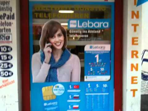 Lebara Germany / Minibranding Höchst / Blue Week 4