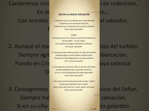 320 EN LA NUEVA JERUSALEN