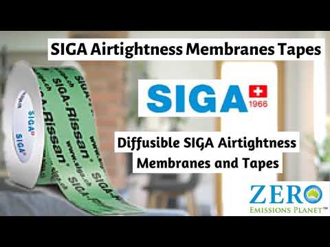 SIGA Air-tightness Wraps for Efficient Houses