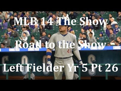 MLB 14 The Show (PS4) Road to the Show Left Fielder Yr 5 - Pt 26