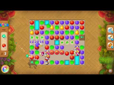 Gardenscapes 781 Level - 18 moves - NO BooSTERS