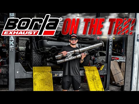FIRST MOD: Borla ATAK Switchfire Exhaust on 2023 RAM TRX!