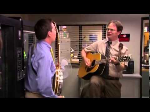 Dwight and Andy Bernard - The Office - Country Roads