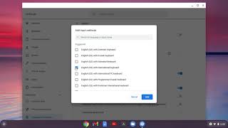 Installing US International Keyboard on Chromebooks