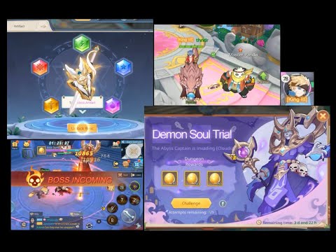 Guardians of Cloudia - Level 78 - Artifact Feature + Demon Soul Trial Event
