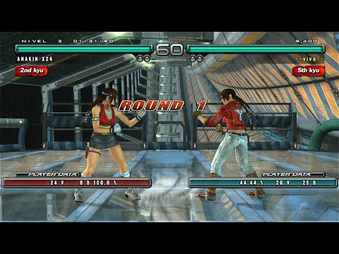 19_5 Julia Chan vs Julia - Tekken 5 Dark Resurrection PS3 HD 2022 ( Uchiha x24 )