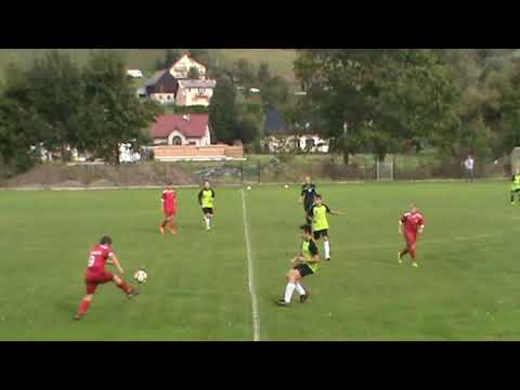 6 kolejka II Ligi Trampkarzy: Płomień Limanowa - Ostra Olszówka Raba Niżna (03.10.2020)