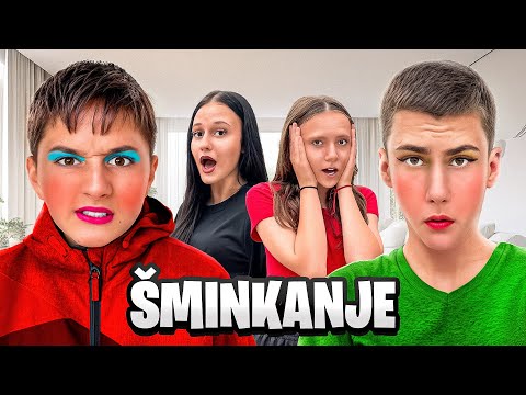 NEJRA I ERNA ŠMINKAJU SVOJE MOMKE !