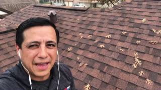 How to spot wind damaged roof for an insurance claim. We look a wind damaged roof in Humble.