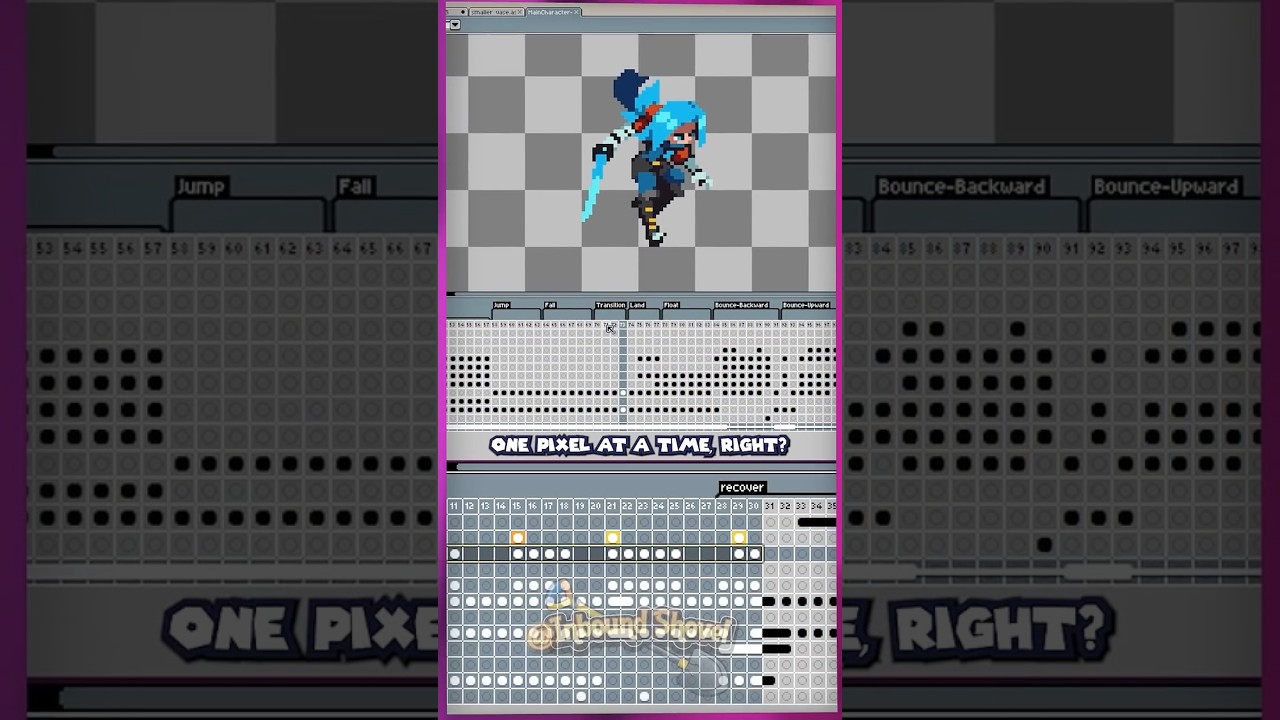 Game Dev Secrets: SUB-PIXEL ANIMATION #indiegamedev #gamedev