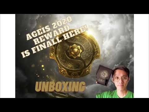 [DOTA2] The International 2020 Aegis of The Immortal Level 1000 Reward Unboxing