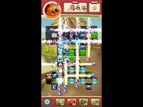 Toon Blast Level 7875 - NO BOOSTERS 🐻🐺🐱 | SKILLGAMING ✔️