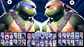 Injustice 2 All Characters Unlocked / ALL DLC CHARACTERS COMPLETE ROSTER + Ninja Turtles