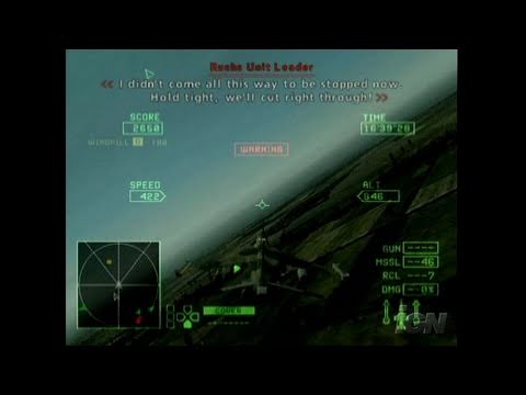 Ace Combat Zero: The Belkan War PlayStation 2 Gameplay -