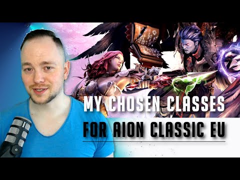 My chosen classes for Aion classic EU release 2023