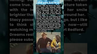 Download lagu Her Dream Was to Meet Robert Redford… And It Came True ✨🎬 mp3