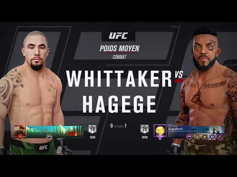 #EA SPORTS UFC 4 #LA CASTAGNE #CHAMPIONNAT DU MONDE EN LIGNE #FR PS4