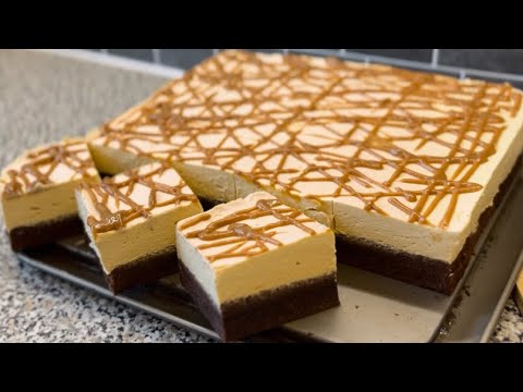 Prăjitura Crem | Prajitura SIMPLĂ și RAPIDĂ gata în 30 de minute cu cremă de caramel, blat de cacao