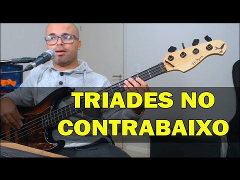 4 Forms of Triads on the Double Bass