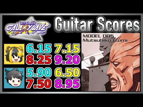 [GITADORA GuitarFreaks] MODEL DD5 - Guitar & Bass Scores