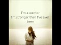 Demi Lovato - Warrior (lyrics)