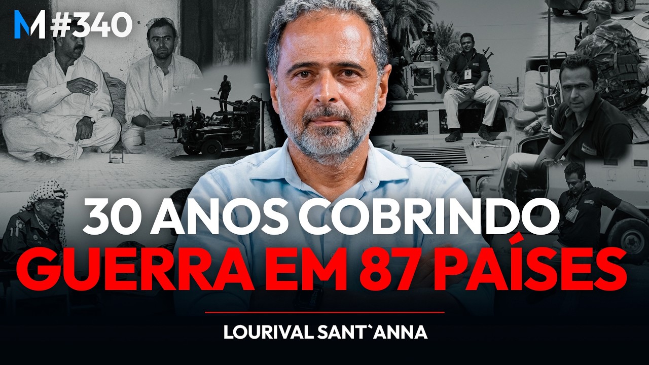 “ENCAREI A MORTE EM 15 GUERRAS...E ISSO MUDOU TUDO" - LOURIVAL SANT`ANNA | Market Makers #340