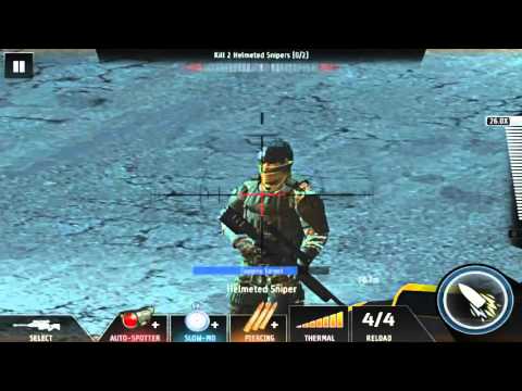 Kill Shot Bravo Region 4 Primary Mission 31 - Kill 2 Helmeted Snipers