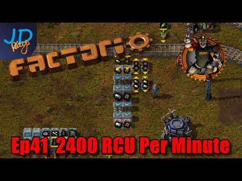 Ep41 2400 RCU per minute ⚙️ Factorio SubX ⚙️ Gameplay, Lets Play