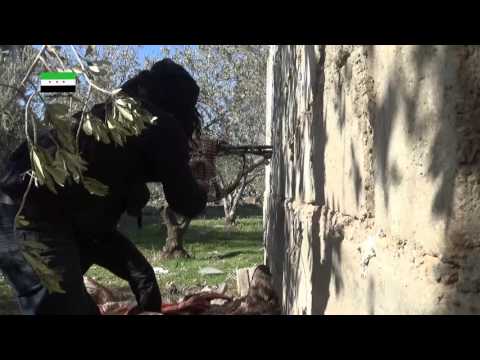 استهداف مقرات النظام في اللواء 82 من قبل لواء أحرار انخل على جبهة الشيخ مسكين في ريف درعا