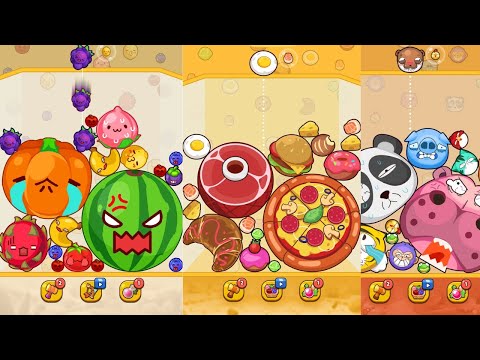 Watermelon Pop Gameplay (Szone Game Studio JSC) | Fruit Merge Game - YouTube