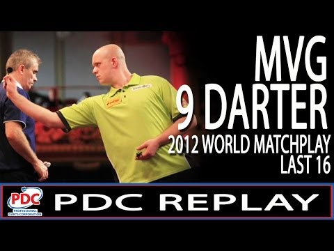 PDC Replay - 9 Dart Club - Michael van Gerwen 2012 World Matchplay 9 Darter