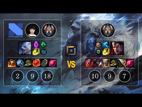 DRX Doran Volibear vs Darius Top - KR Patch 10.12