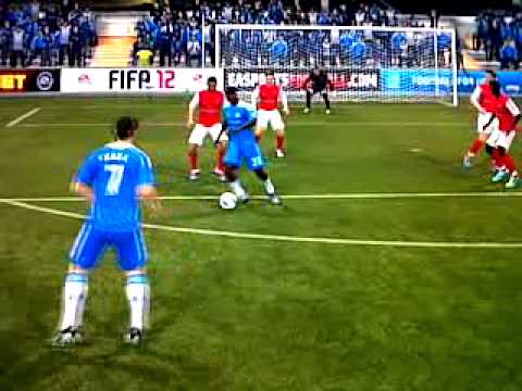Theo Walcott volley goal (FIFA 12)