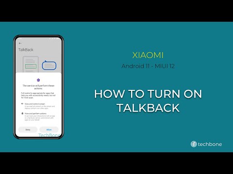 How to Turn on TalkBack - Xiaomi [Android 11 - MIUI 12]