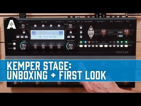 Kemper Profiler Stage: Unboxing & First Look!