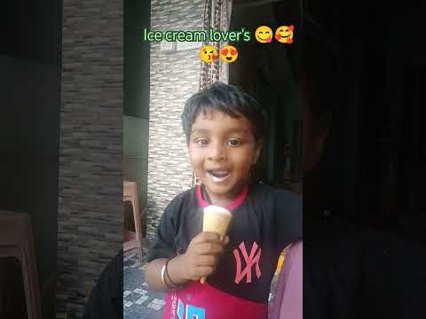 # harshan favorite ice cream🍦 😋😍# subscribe🔔 like cheyyochuga please