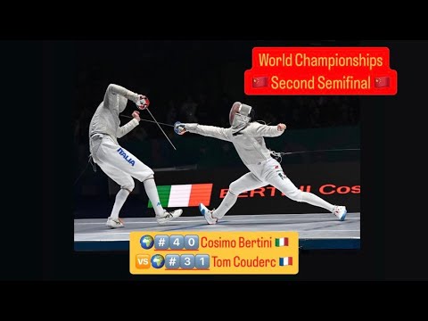 Junior Worlds 2025 JMS - L4 - Cosimo Bertini ITA v Tom Couderc FRA