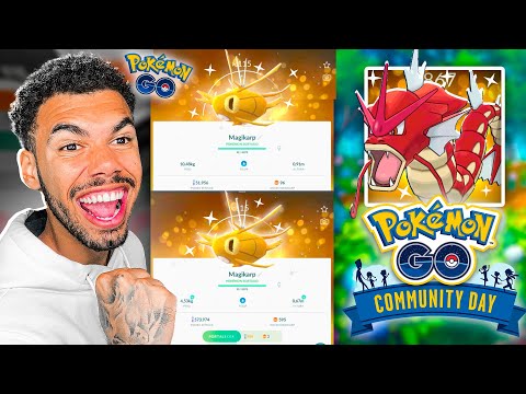 SURTEI FAZENDO 2 MAGIKARPS SHINIES LUCKY - POKEMON GO | Cris |