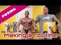 How to make free posing routine