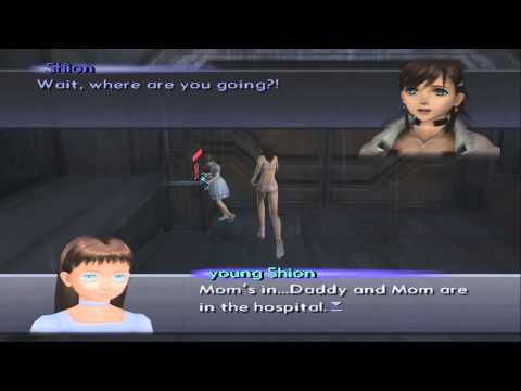 Xenosaga III HD Cutscene 202 - To Her Mother's Side (Forest Gate) - ENGLISH - SWIMSUIT MODE