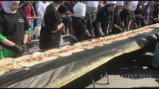 Worlds Largest Falafel Wrap | Muslim Fest