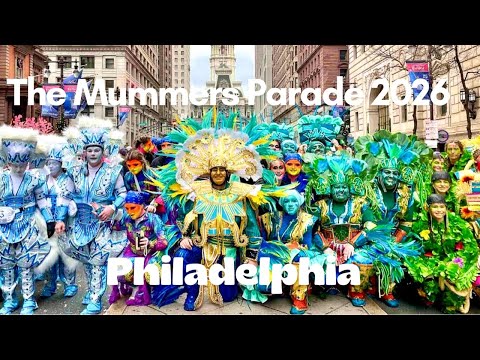 Mummers Parade Live Stream | Costumes, Music & Philadelphia Culture(January 1,2026)
