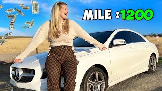 Paying my Girlfriend 1$ For Each Mile She Drives!